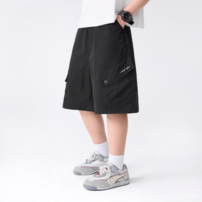 Zuo Xi Boys' Lightweight Breathable Cargo Shorts