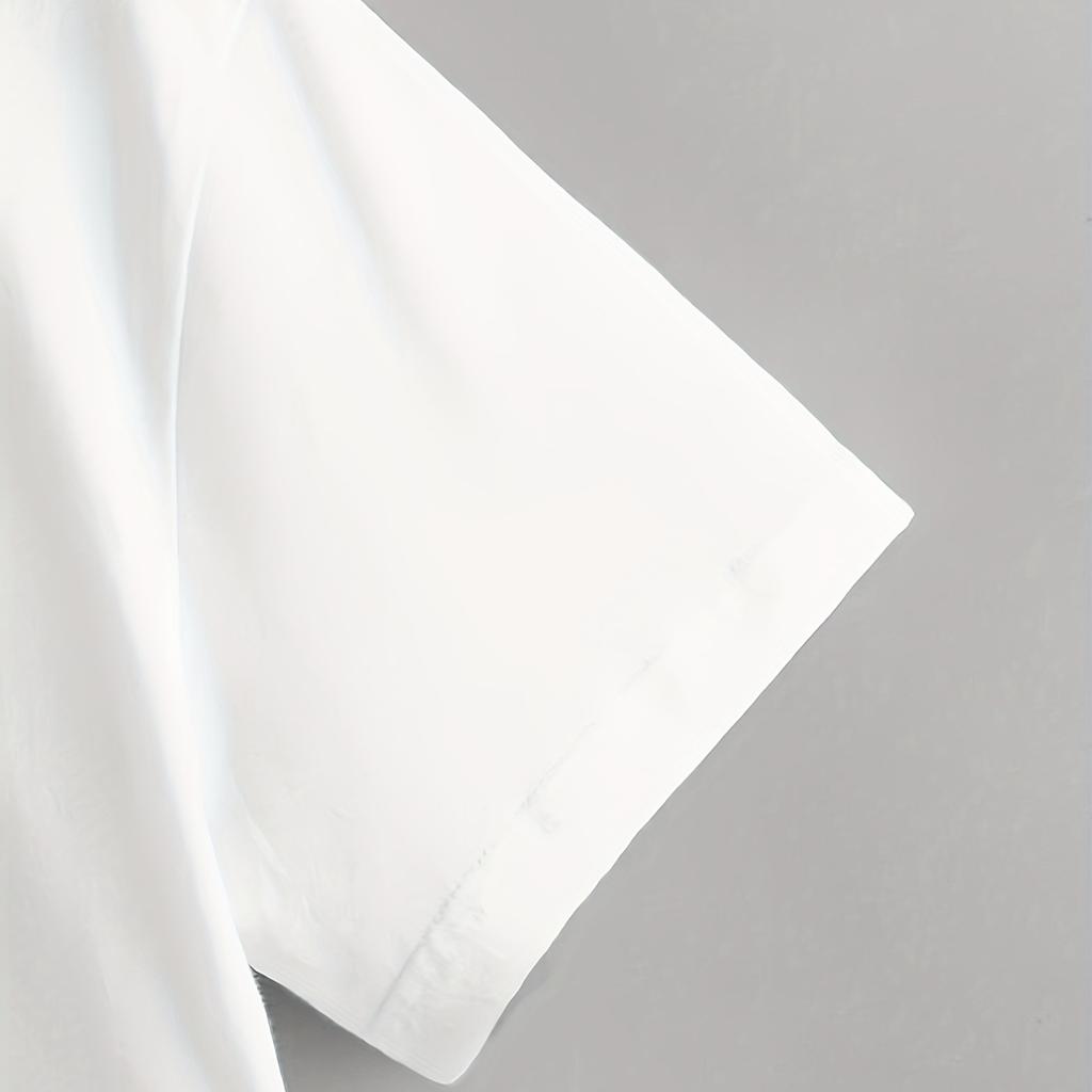 Summer Round Neck Money Graphic Printed T-shirts Fashionable Casual Pure Cotton Short Sleeved Men's T-shirts