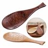 User Friendly Wooden Fish Rice Scoops Heat Resistant Handle Kitchen Tool Unique Shape Multipurpose Cooking Accessory