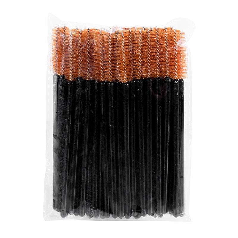 

Одноразовая многофункциональная кисть для ресниц и бровей с ручкой однотонного цвета - Портативный инструмент для красоты