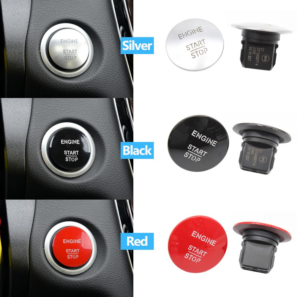 Car One-click Start Stop Button Engine Ignition Push Switch For Mecedes BENZ All Series W204 W205 W251 W221 W176 W166 Switches Seat 3