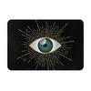 Greek Evil Turkish Eye Housewarming Welcome Doormat Front Door Mat Porch Outdoor Indoor Entrance Floor Entryway Rug Absorbent