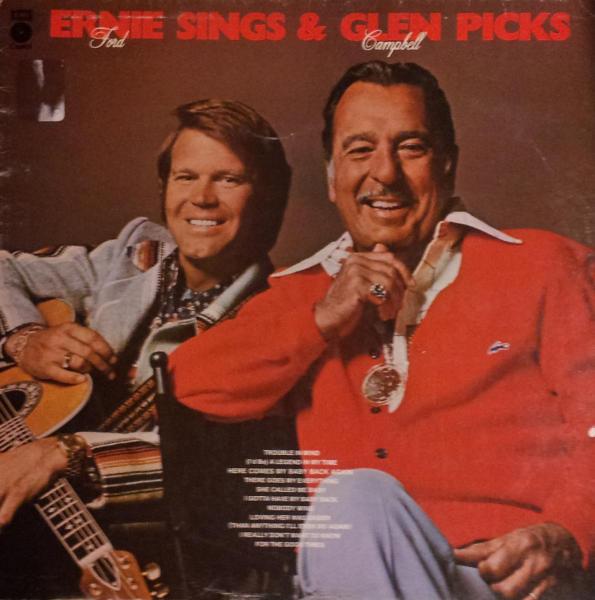 

LP Record TENNESSEE ERNIE FORD & GLEN CAMPBEL - Ernie Sings And Glen Picks EST11389 Capitol Records 1975 UK Blues Used