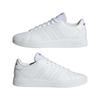 Adidas Advancourt Base Footwear Navy Size Cm 2.0 Sneakers, Unisex, Adult, NIW24, White/Footwear White/Shadow (IG9183), 27.0
