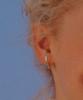 Acoopu [925 Silver] Mahinu Curve Earring