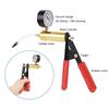 21pcs Hand Held Vacuum Pump Tester Set Vacuum Gauge and Brake Bleeder Kit for Automotive  Auto Diagnostic-tool