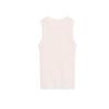 Summer New Product Women's Clothes Ins Style Cotton Double Layer Effect Round Neck Sleeveless Simple T-shirt Tops 5644776