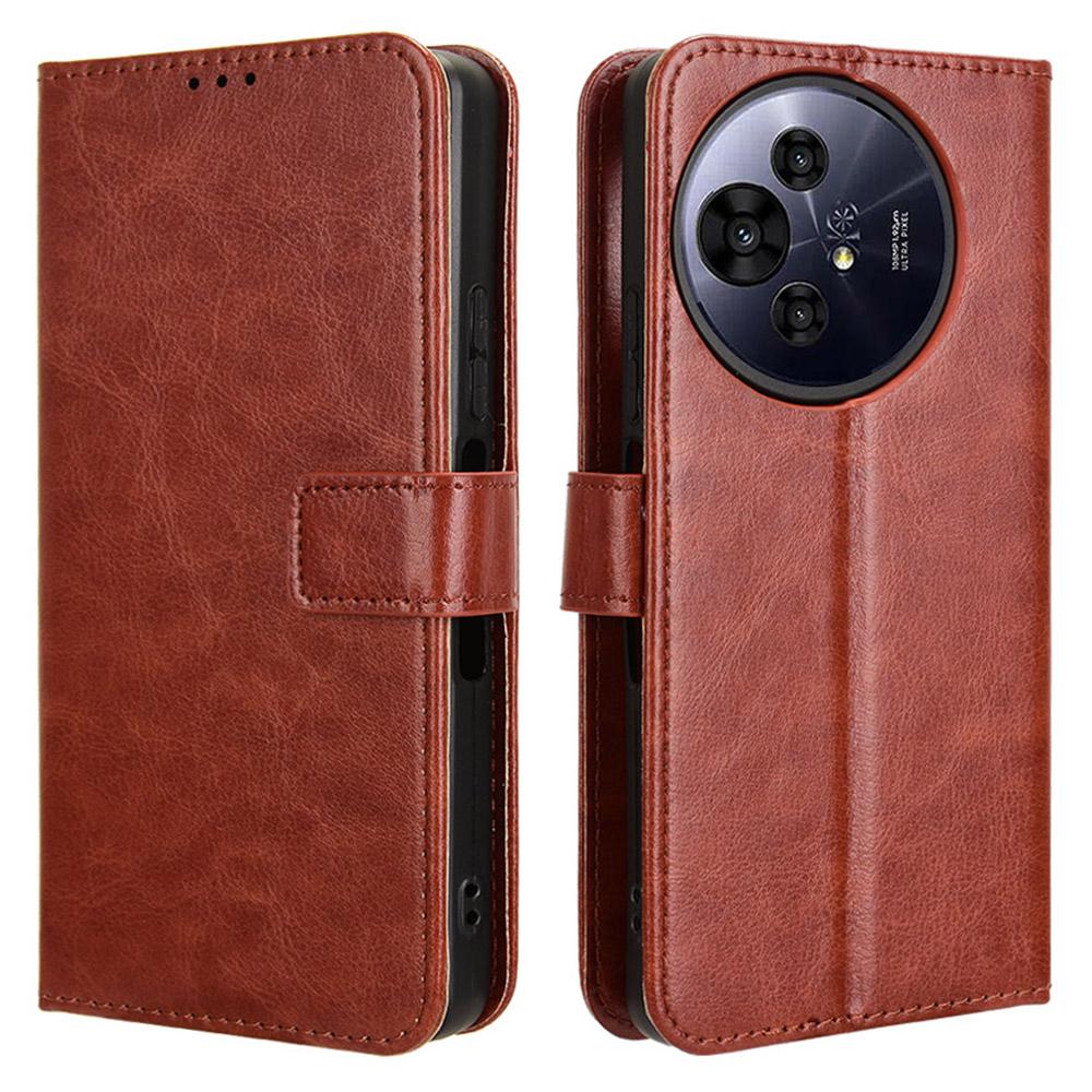 For TCL 50 Pro Nxtpaper 5G/50 Nxtpaper 5G/TCL P10/60 XE NxtPaper 5G Case Crazy Horse Texture PU Leather Phone Wallet Cover