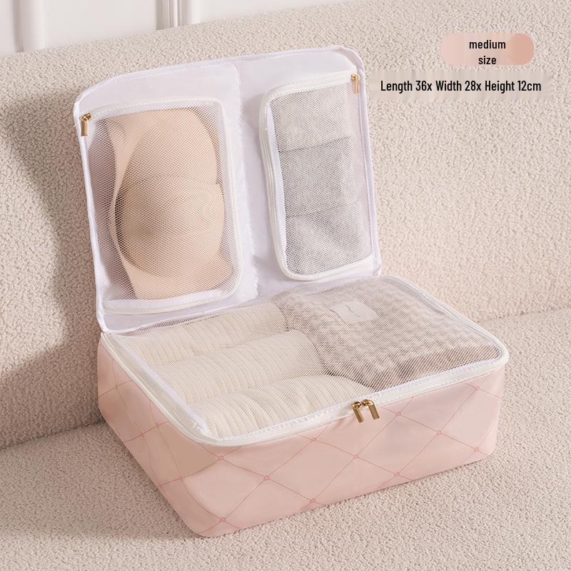 Waterproof Travel Storage Bag: Portable 3-in-1 Bag for Intimate Apparel & Luggage Organization