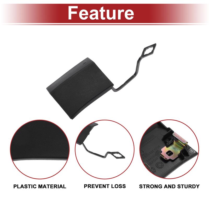 X Autohaux Car Tow Hook Cover Cap for Mercedes-Benz GLC300 No.2538851706