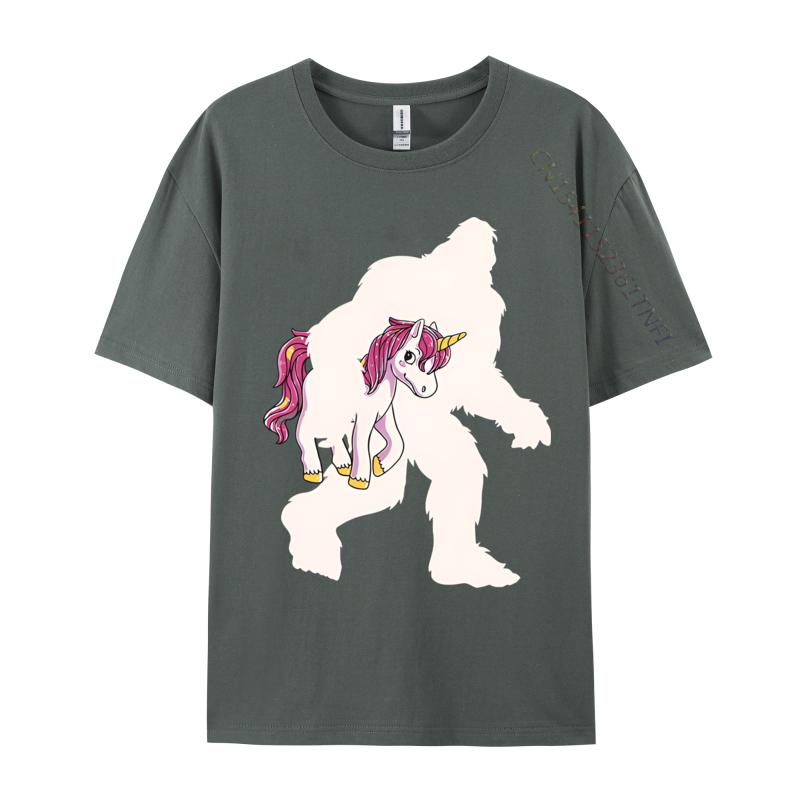 Bigfoot Unicorn Sasquatch Unicorn T-shirts Printed Regular T-shirt New Design Tee Tops Fast shipping