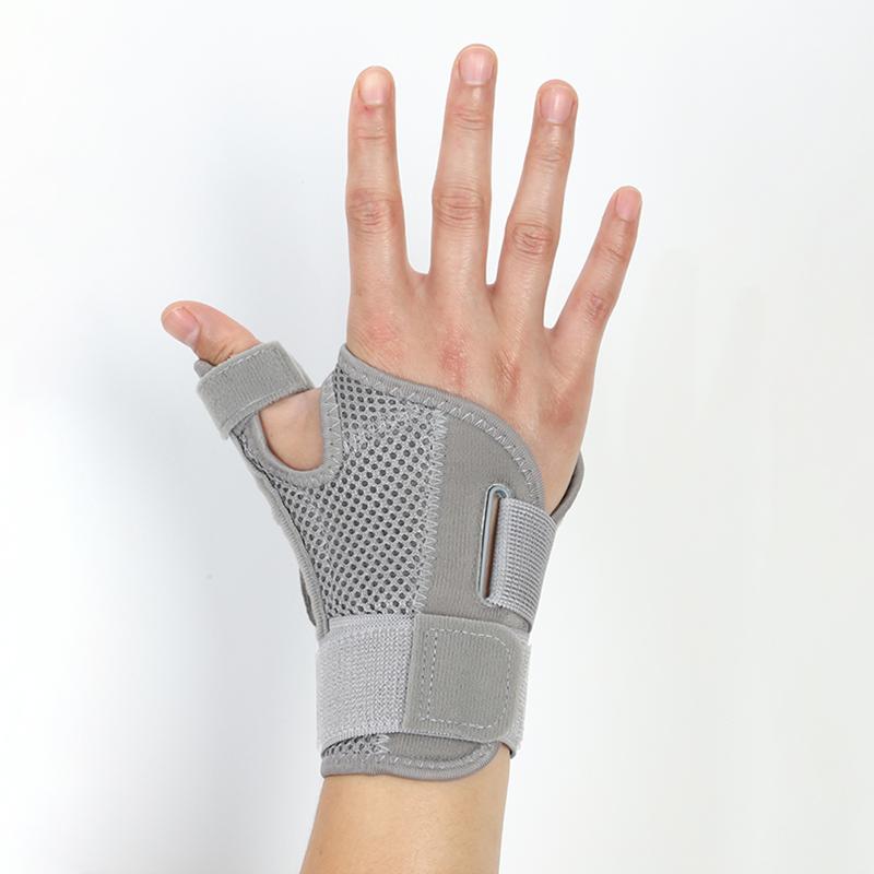 

Гибкая шина для поддержки большого пальца на запястье, 1 шт., для тендинита, артрита, дышащая защита для большого пальца, подходит для правой и левой руки