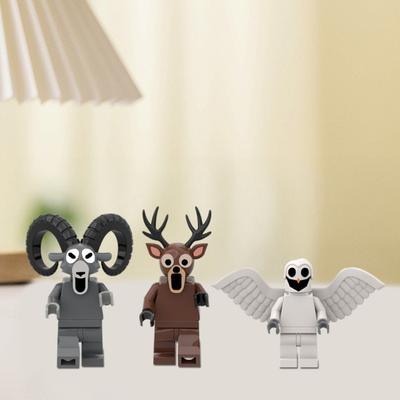 1/3/4ks Survival Horror Hra Akční Figurka Kreslený Jelen Koza Sova Medvěd Vlk Netopýr Figurka Dekorace Ornament Lesní Noc Fanoušci Hry Sběratelské Předměty Dárek