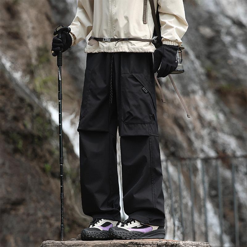 Casual Pants for Men New Style Trendy High Street Work Pants for Men Outdoor Waterproof Charge Pants for Men