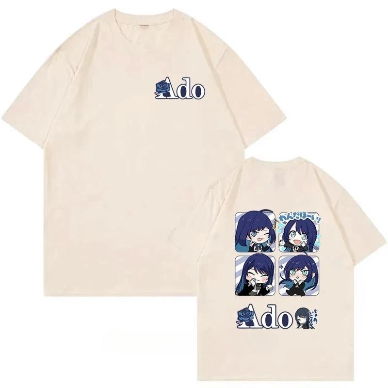 Ado Anime T Shirt Suitable for All Seasons Oversized Unisex Personality Clothes Hot Product Breathable High Quality Tee Classic