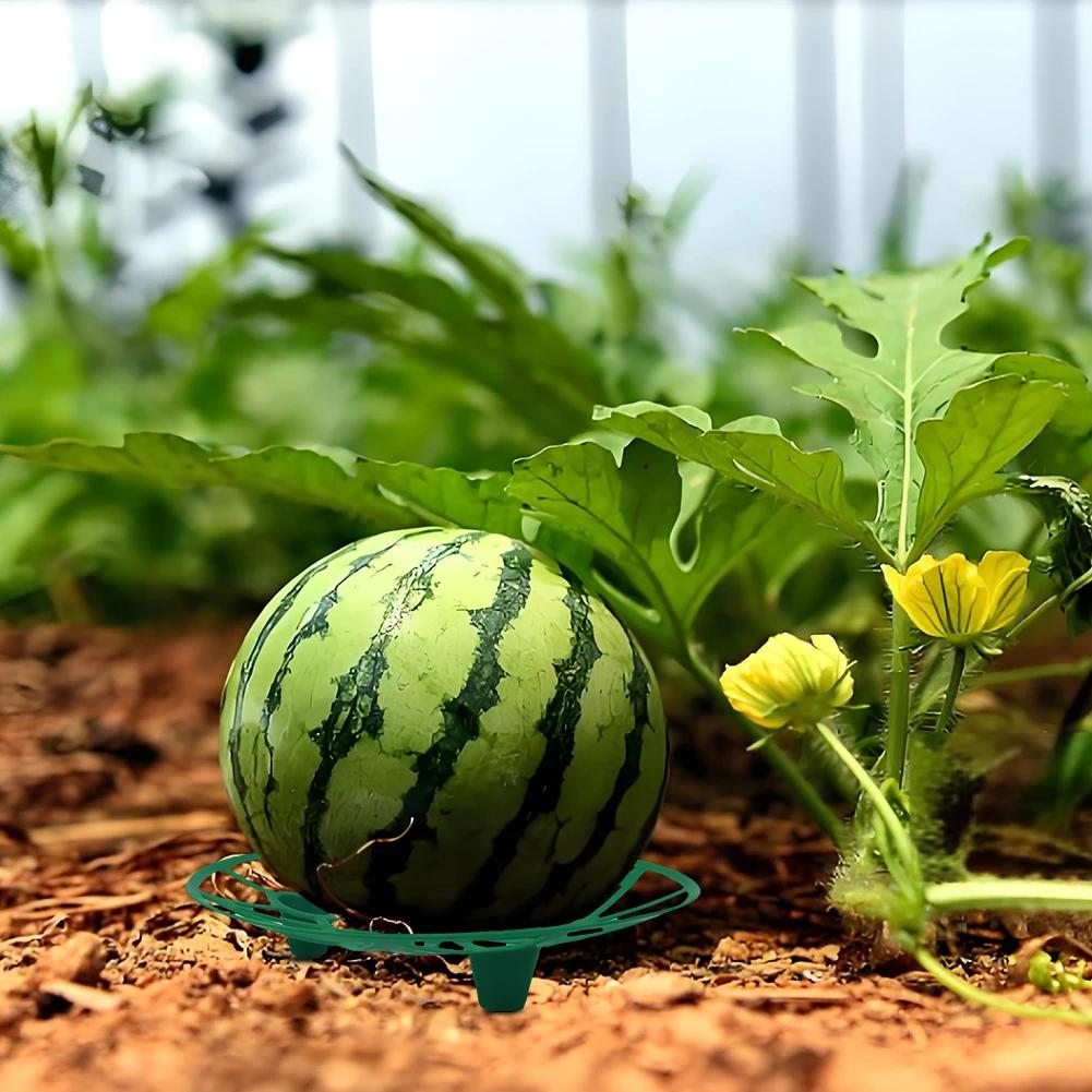 1-5Pcs Watermelon Stand Fruit Stand Support Basket Frame Vegetables Plant Tray Rack Melon Squash Pumpkin Protective Tools
