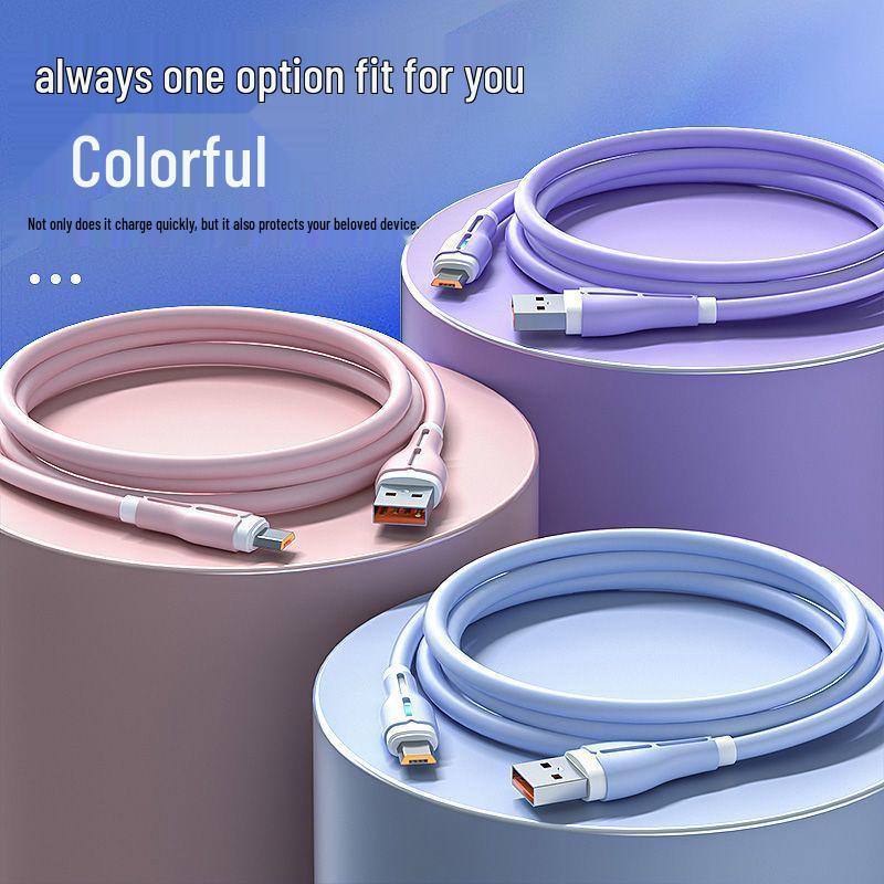 120W Fast Charging Micro USB Cable for Huawei, Vivo, Oppo, Samsung, Meizu Phones