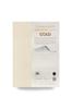 Satin fitted sheet 90x200x25, ecru_02, matex
