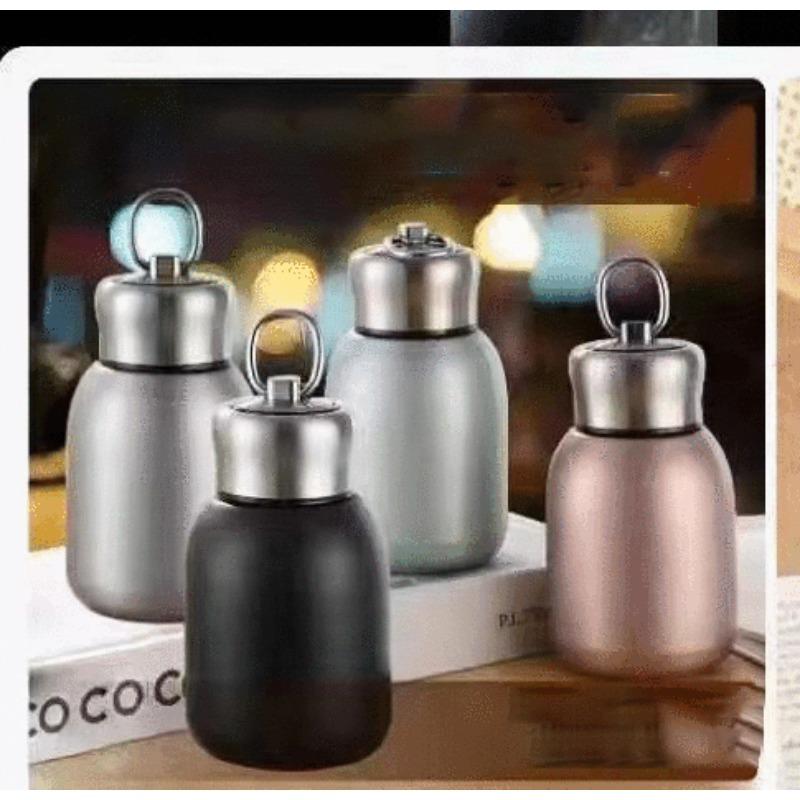 

Ручка из нержавеющей стали, вакуумная портативная маленькая милая студенческая чашка для воды, маленькая толстая чашка для живота, подарочная чашка-термос