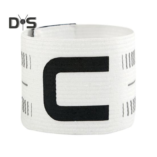 

Капитанские нарукавники для футбола, регулируемые нарукавники для баскетбола, нейлоновые эластичные «С»-повязки, командные спортивные аксессуары для взрослых и молодежи белый