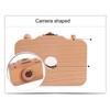 Camera Shaped Tooth Holder for Kids Fetal Hair Storage Safety Latch Baby Tooth Save Box Type 2