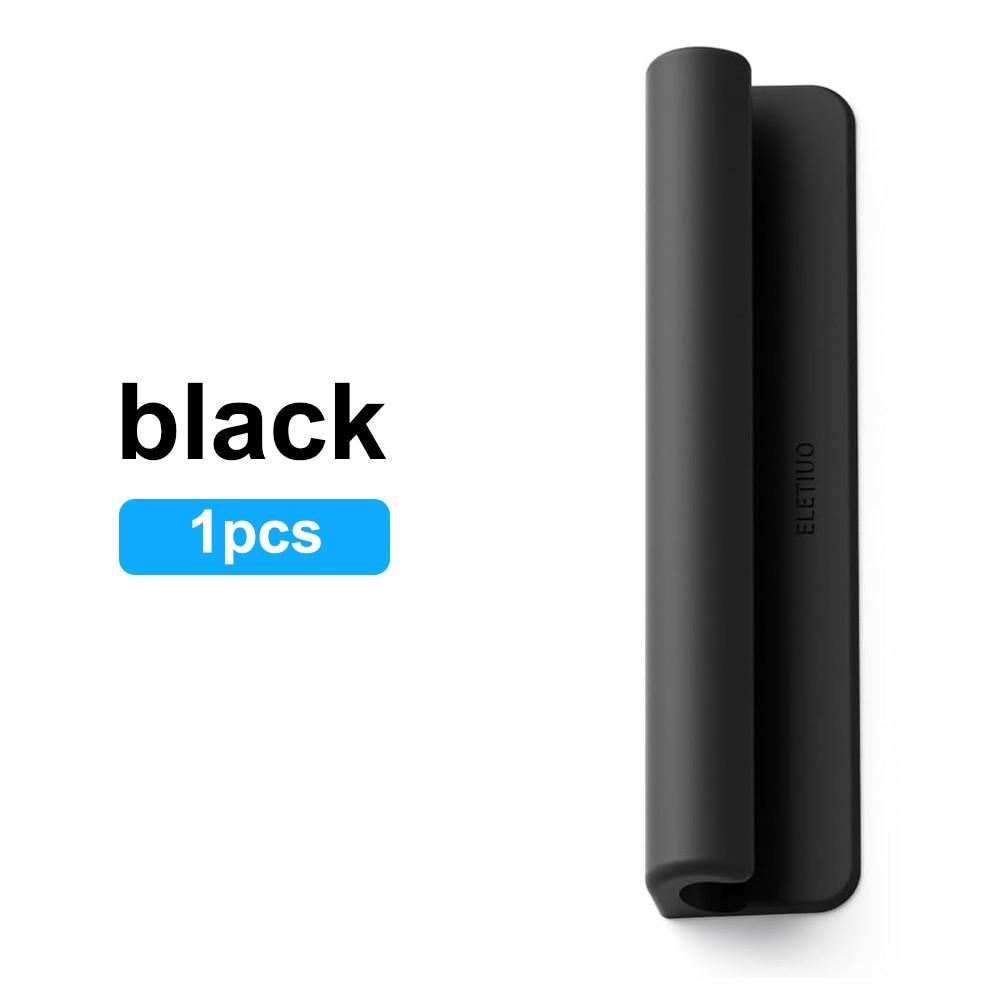 

HdoorLink Держатель для стилуса для Apple Pencil 1/2/3/Pro Gen Настольный чехол для хранения Карандаш Pro Силиконовый держатель Вставка Защита наконечника ручки чёрный