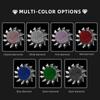 Car Air Freshener Spinning Car Vent Clip Fragrance Diffuser Bling Diamonds Stying Fan Shape Auto Decor Interior Accessories