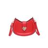 Cute Small Bag For Women Pu Material Street Style Shoulder Bag With Zipper Closure For Daily Use