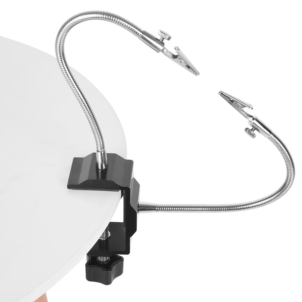 Universal Metal Arm Electric Iron Holder Solder Station Clamp for Diy Soldering PCB