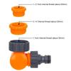 1PC Garden Hose Connector Faucet Adapter For 1/2 Inch Hose Reel Cart Plastic Click-lock Quick ConnectionFor Watering Irrigation