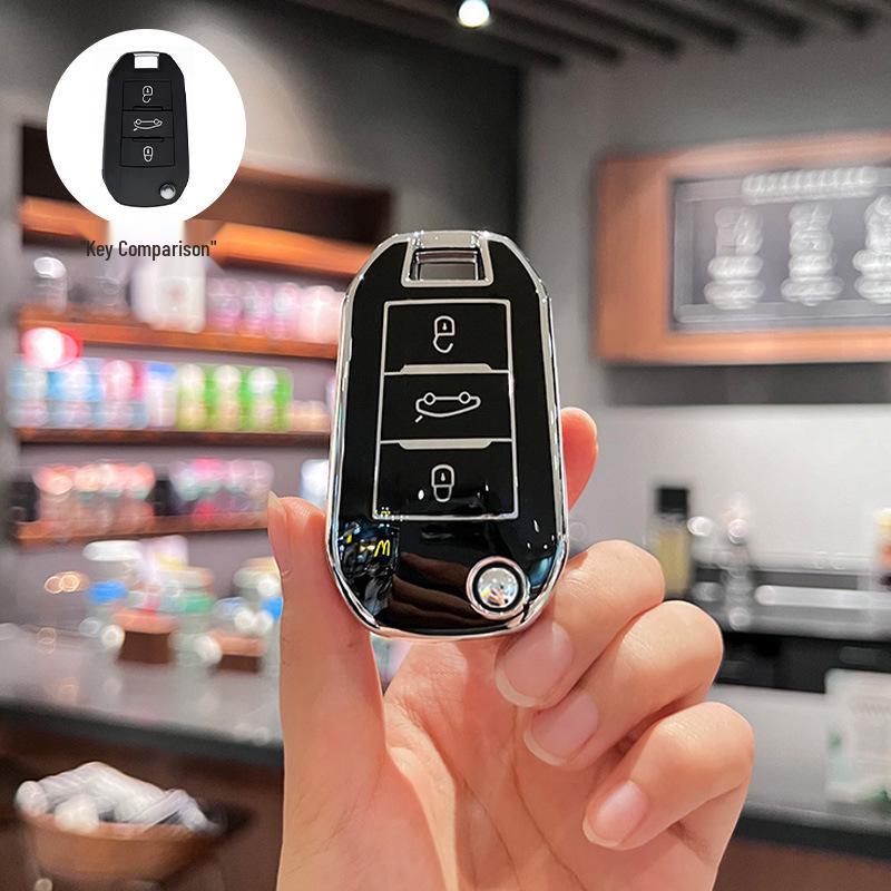 Peugeot Key Cover for Models 308, 301, 408, 308s, 3008, 2008, 508