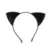 Universal Halloween Cat Ear Headband Shinny Cosplay Cat Ear Headpiece Cute Cat Ear Hair Hoop  Kid