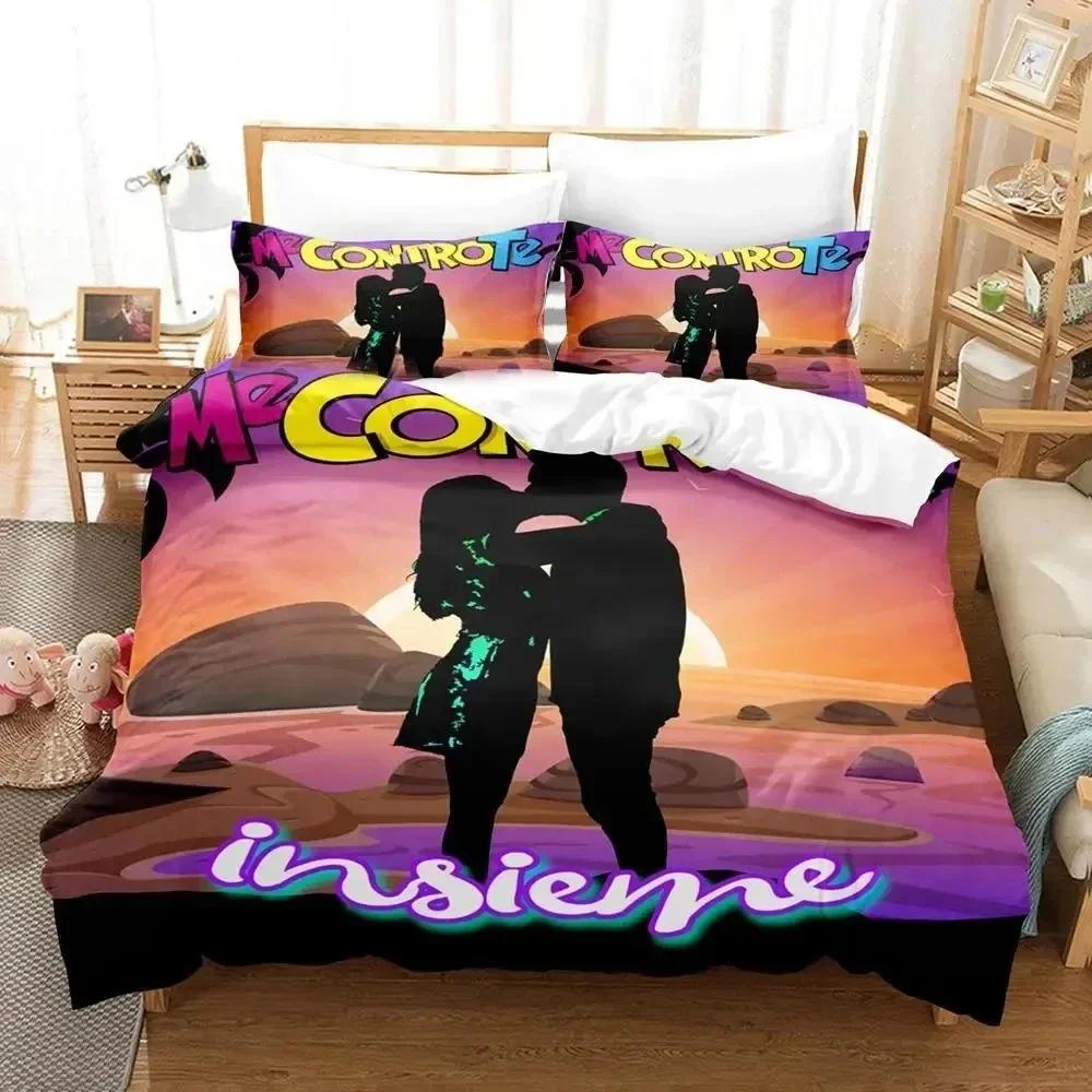 

Comforter 3D Print Me Contro Te Printed Bed Set Bedding Set Sheet Full Queen King Size Comforter (quilt)-EU Single(135*200cm)3pcs