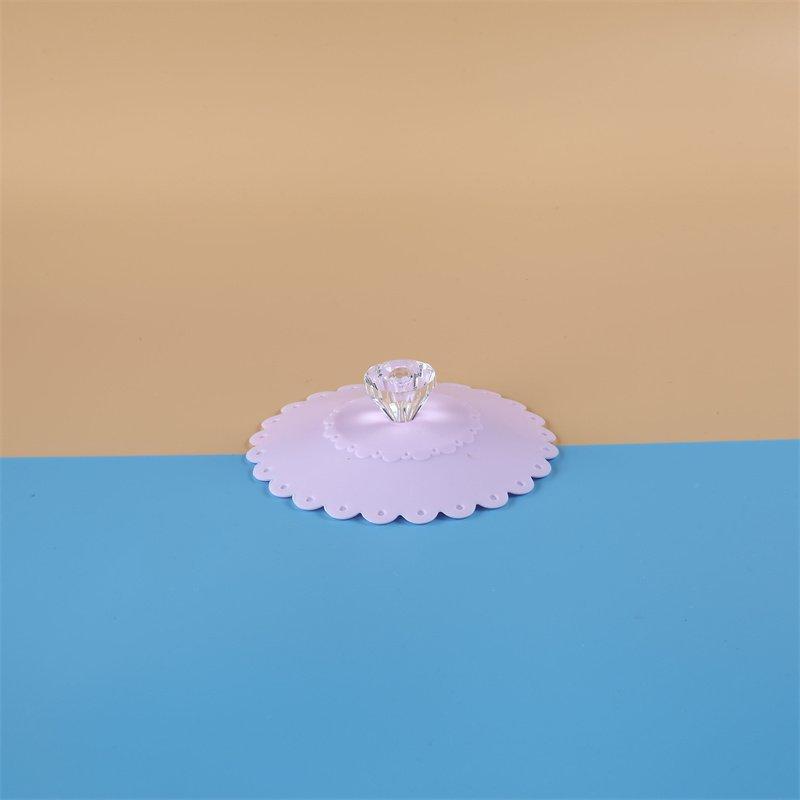 Kawaii Bow Onion Lace Dust Reusable Silicone Cover Cup Thermal Insulation Cup Seal Pouch Super Cute Bow Shape Clean Sanitary