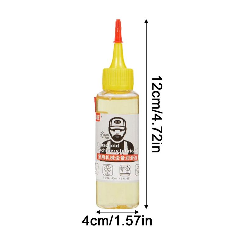 Schmieröl 60ml Türscharnier-Schmiermittel Öler Ölbasiertes Schmiermittel Anti-Rost Quietschtürscharnier-Schmiermittel Für quietschende Türscharniere