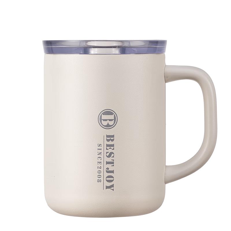 

FUGURNG BESTJOY Ceramic Lined Double-Drink Mug