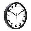 12-Inch Wall Clock | Analog Operation | Durable Polypropylene Construction | Silent Precision | Battery-Powered