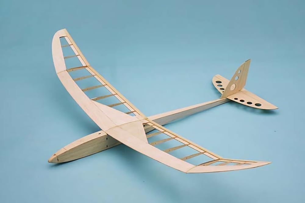 OK Mokei PILOT Mucho Mint Balsa Kit Glider with Rudder 12174 (0.86m)