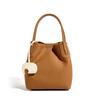 Genuine Leather Women Bucket Bag Luxury Designer Handbags  Cowhide Women's Shoulder Bags Fashion Crossbody Bag