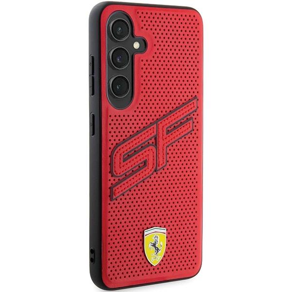 Ferrari Big Sf Perforated Case For Samsung Galaxy S24+ - Red