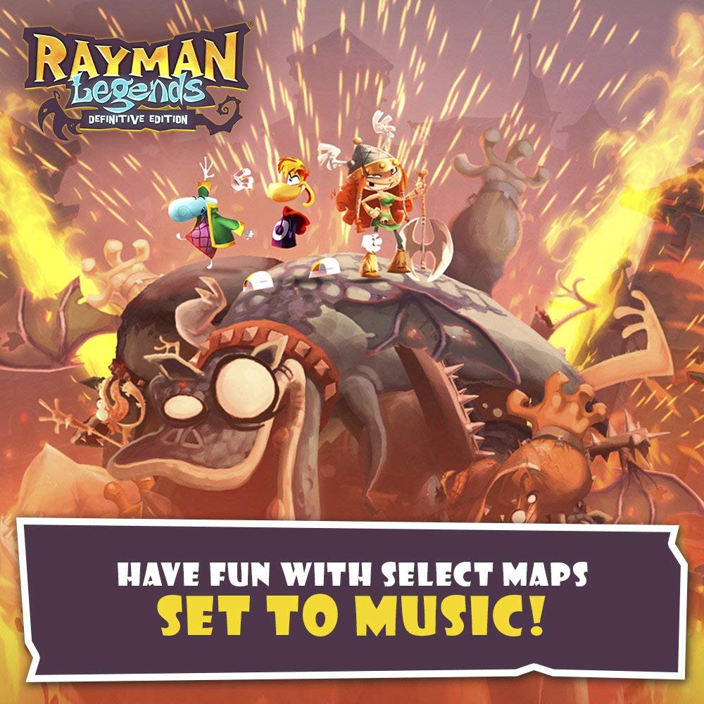Rayman Legends Definitive Edition North Switch (Imported America) -
