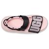 UGG LA Cloud Collection Cow Split Leather Fashion Sandal Women's Bright Pink 1126951-PPBK