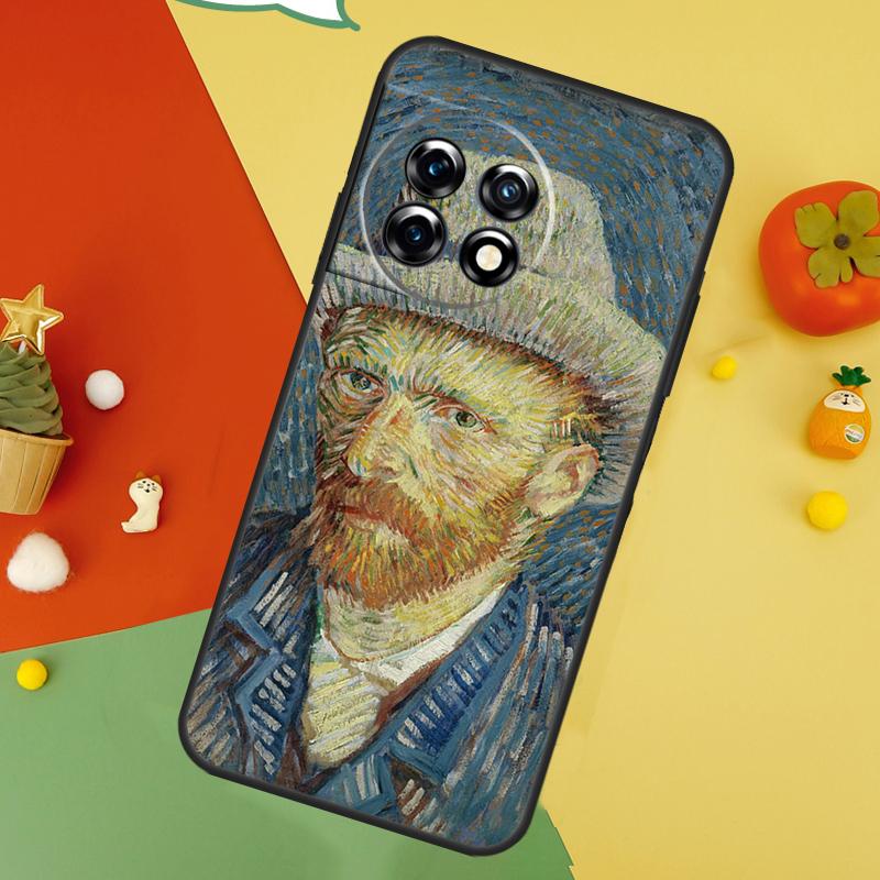 Paintings Starry Night Van Gogh Case For OnePlus 15 12 12R 13T 13R 13 11 9 10 Pro 10T 8T Nord 5 CE 2 3 4 Lite N20 N30 Cover