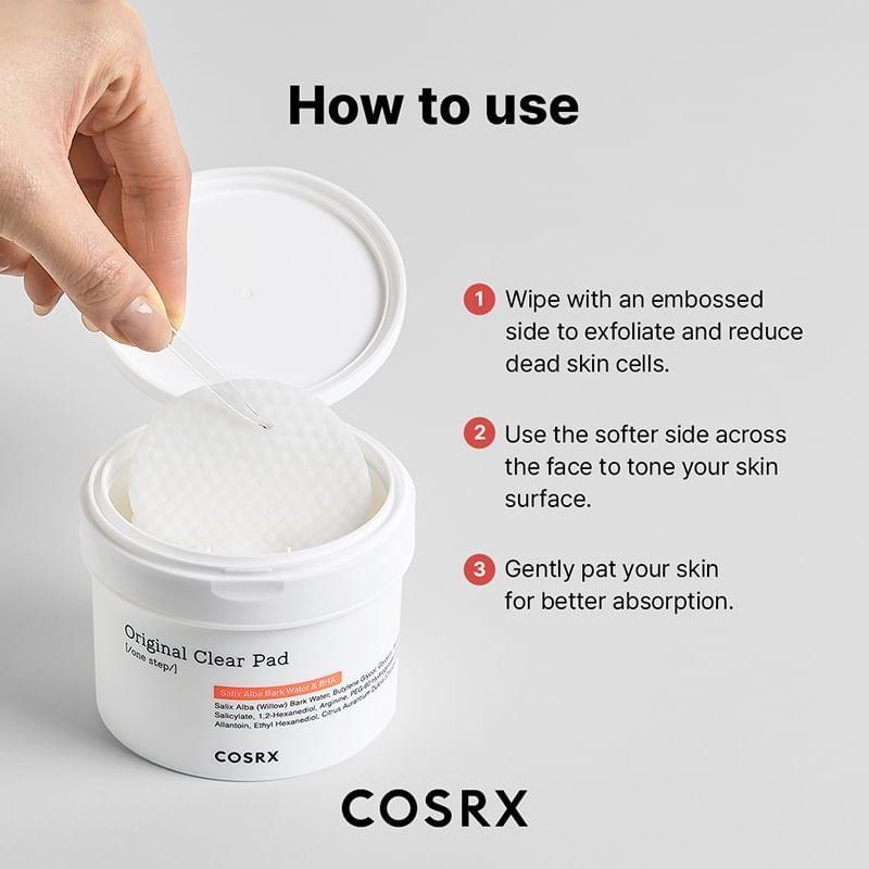 COSRX Tampon transparent original One Step