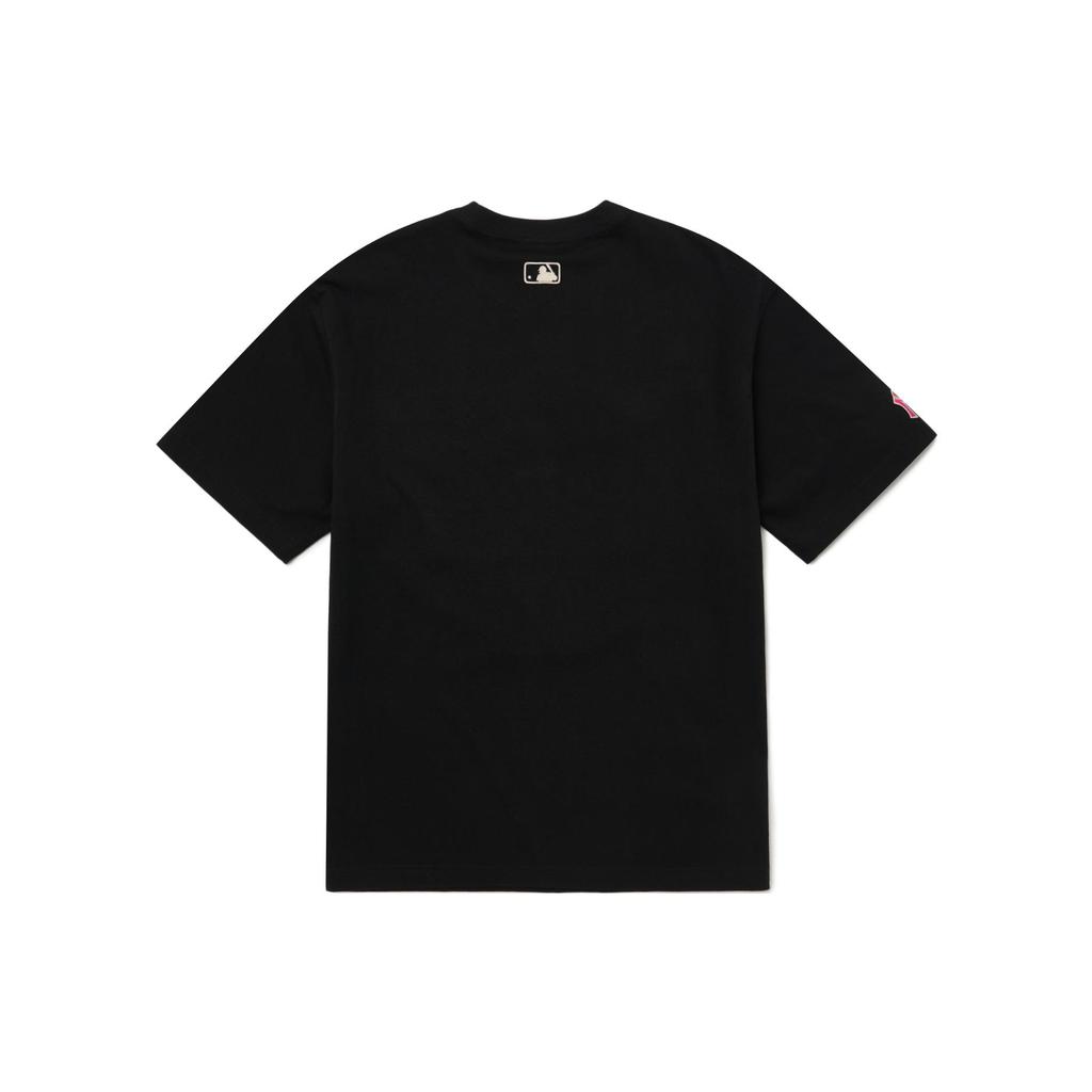 New MLB Mega Bear Overfit T Shirts Unisex Black 3ATSE0124-50BKS