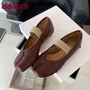 Fashion Fashion Elastic Band Women Ballet Flats Shoes Shallow Female Soft Footwear Strange Toe Ladies Flats Mary Janes Lolita Shoes