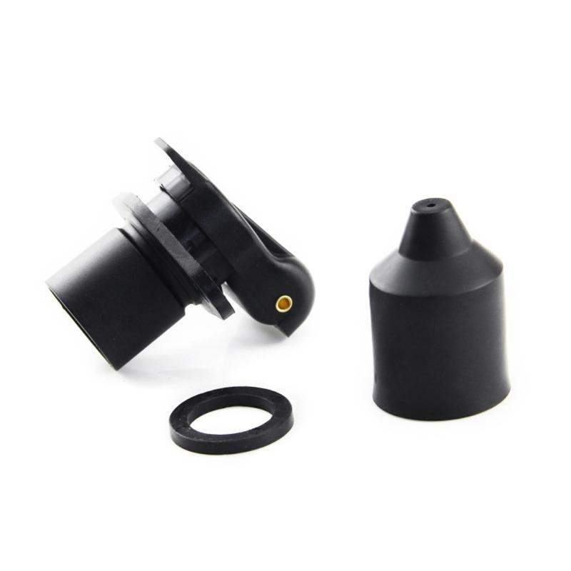 12V Tractor 3 Pin Plug Socket Trailer Plug Socket 3 Pin Suiatble for Trailer Truck RVs Car Caravans Tractor Durable