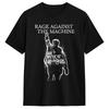 Unisexs Rage Against Machine T Shirts Cotton Clothing Vintage Short Sleeve Crewneck Tee Shirt Summer TShirts