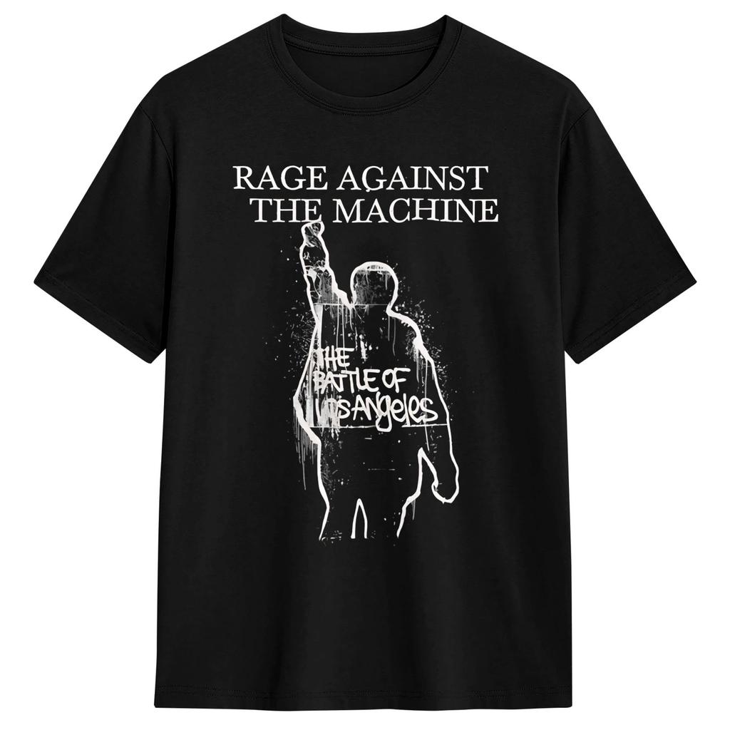 Unisexs Rage Against Machine T Shirts Cotton Clothing Vintage Short Sleeve Crewneck Tee Shirt Summer TShirts
