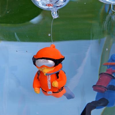 1-5pcs Fish Tank Decorations Aquarium Accessories Floating Diver Aquarium Ornaments Small Floating Ball Aquarium Accessories